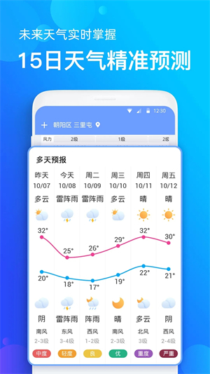 手机天气预报免费安装  